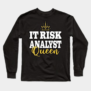 IT RISK ANALYST Long Sleeve T-Shirt